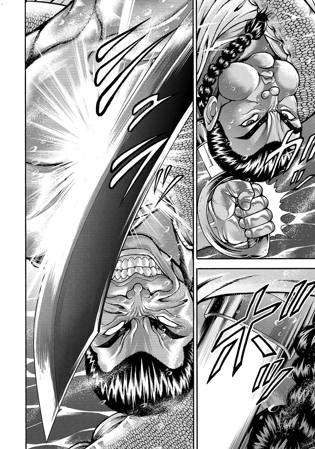 Baki Side Story - Retsu Kaioh Doesn't Mind Even if it's in another World Chapter 64 page 5 - Chapter 64: Giant octopus