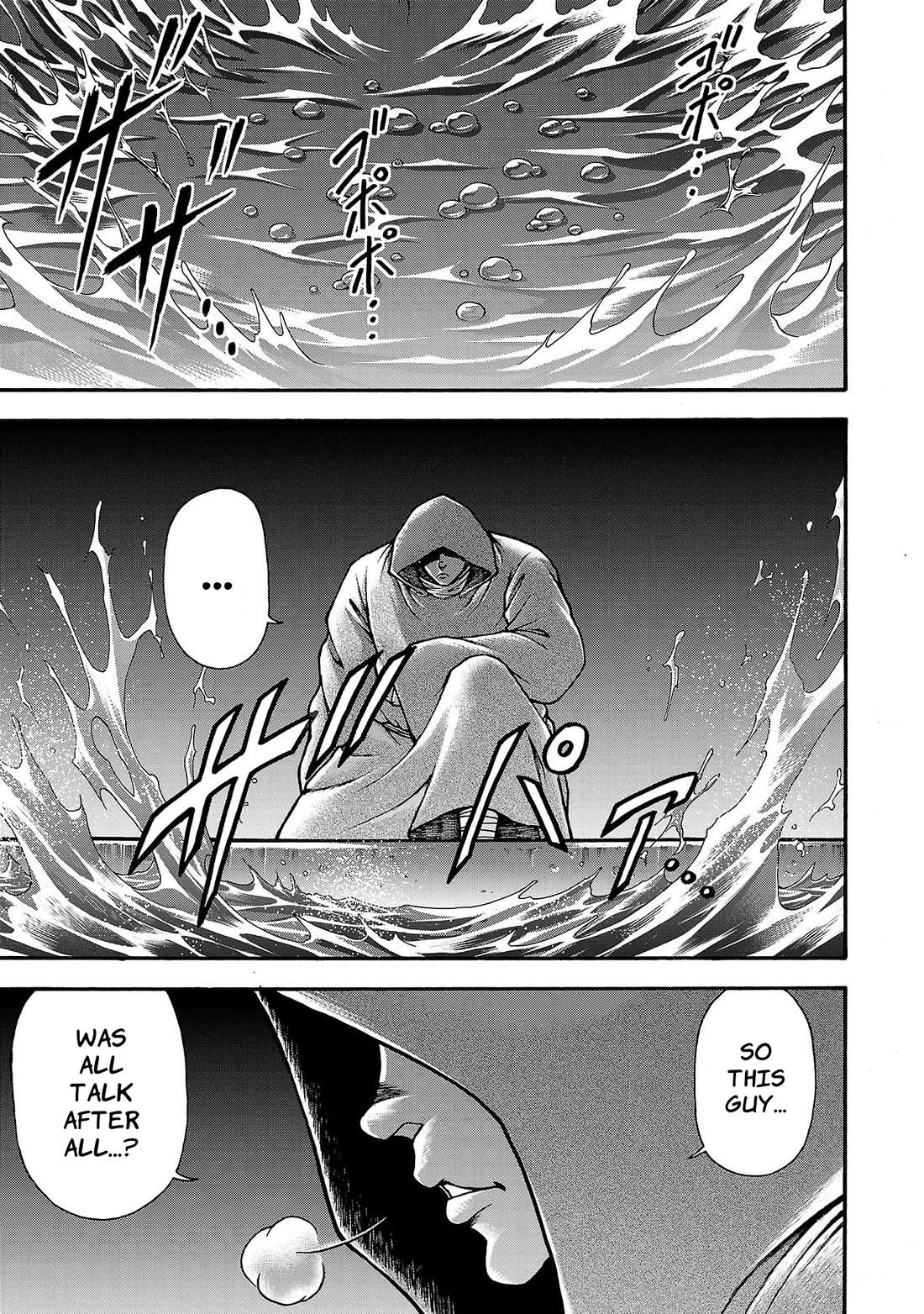 Baki Side Story - Retsu Kaioh Doesn't Mind Even if it's in another World Chapter 64 page 6 - Chapter 64: Giant octopus