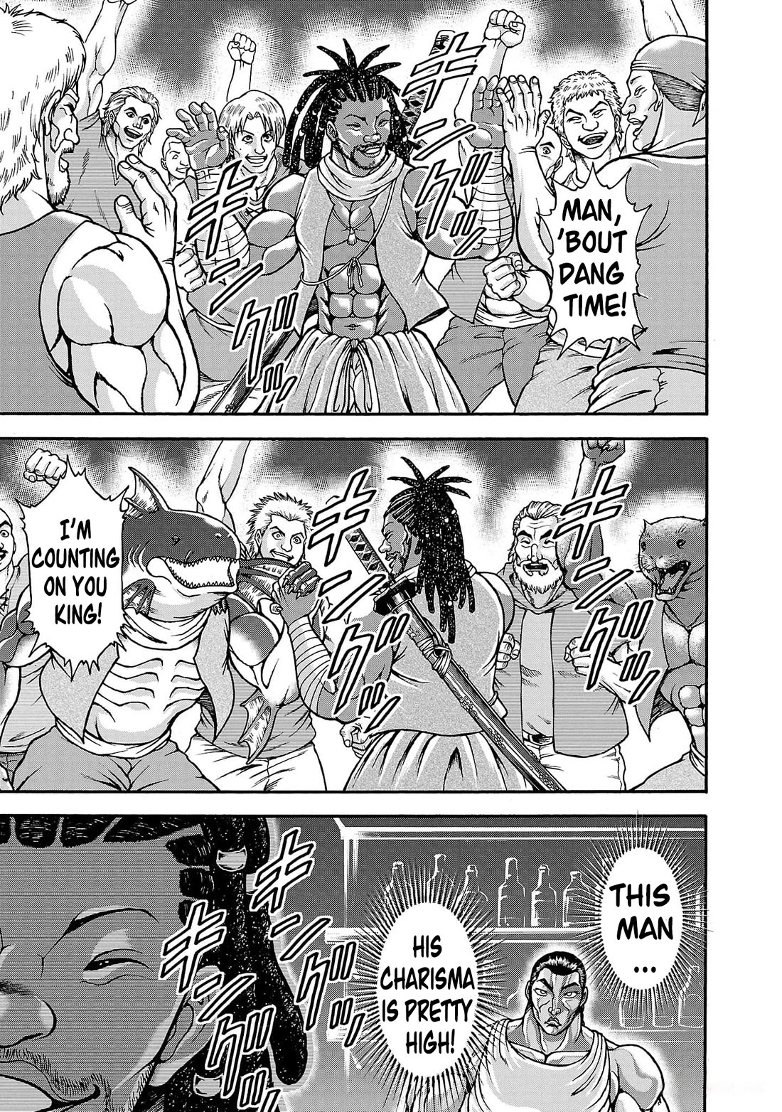 Baki Side Story - Retsu Kaioh Doesn't Mind Even if it's in another World Chapter 65 page 10 - Chapter 65: Name