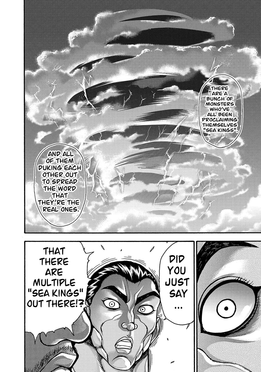Baki Side Story - Retsu Kaioh Doesn't Mind Even if it's in another World Chapter 65 page 14 - Chapter 65: Name