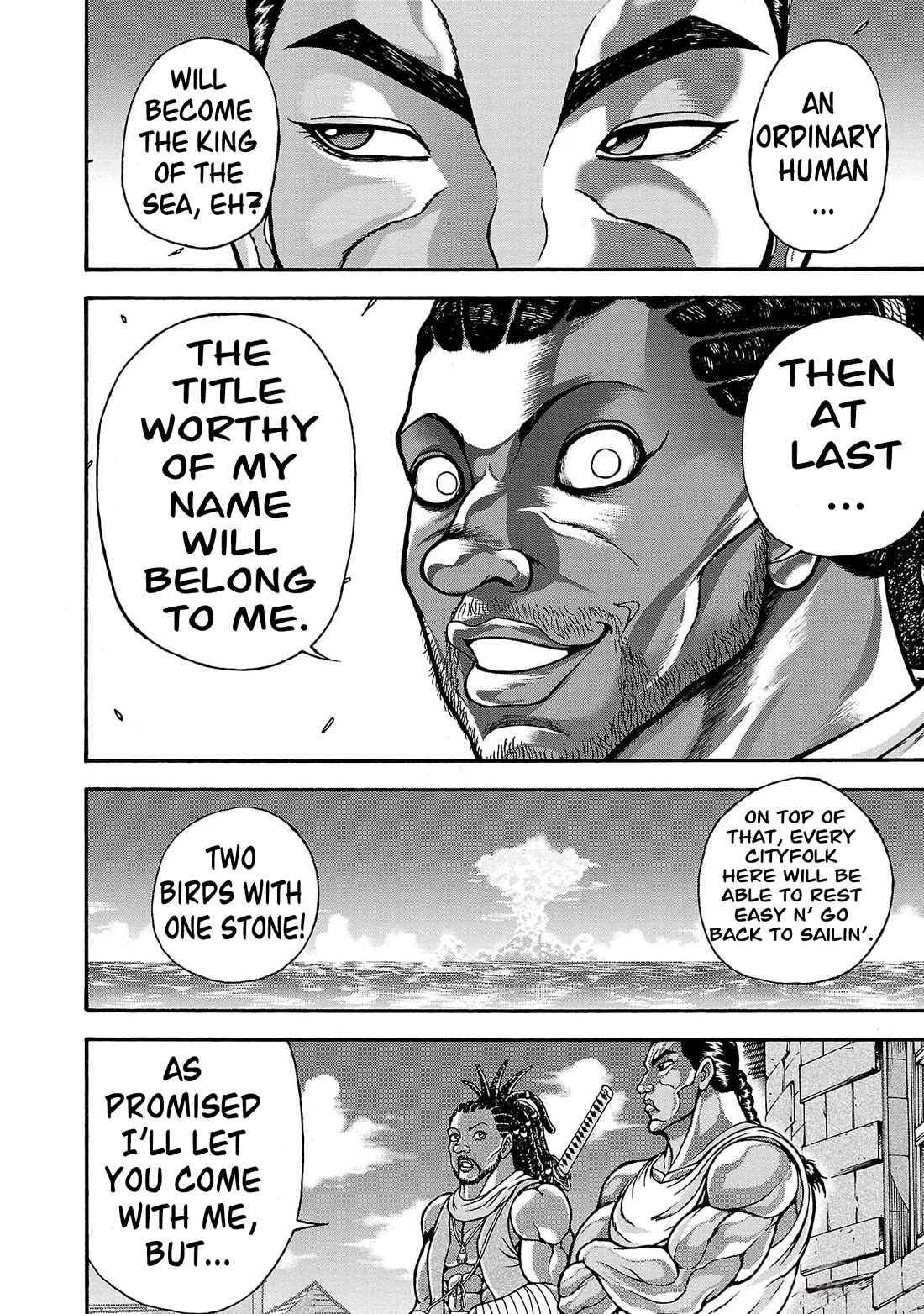 Baki Side Story - Retsu Kaioh Doesn't Mind Even if it's in another World Chapter 65 page 16 - Chapter 65: Name