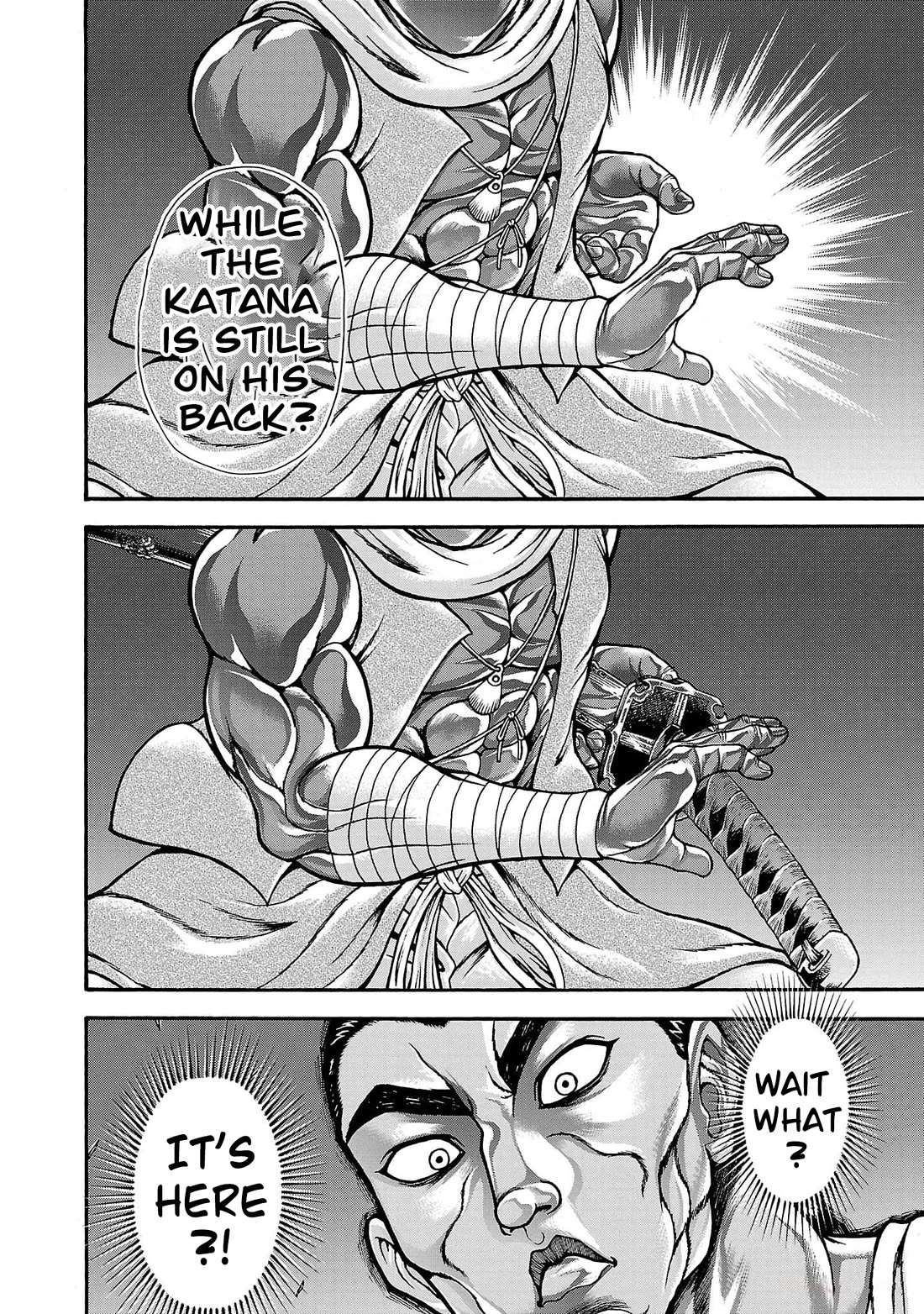 Baki Side Story - Retsu Kaioh Doesn't Mind Even if it's in another World Chapter 65 page 20 - Chapter 65: Name