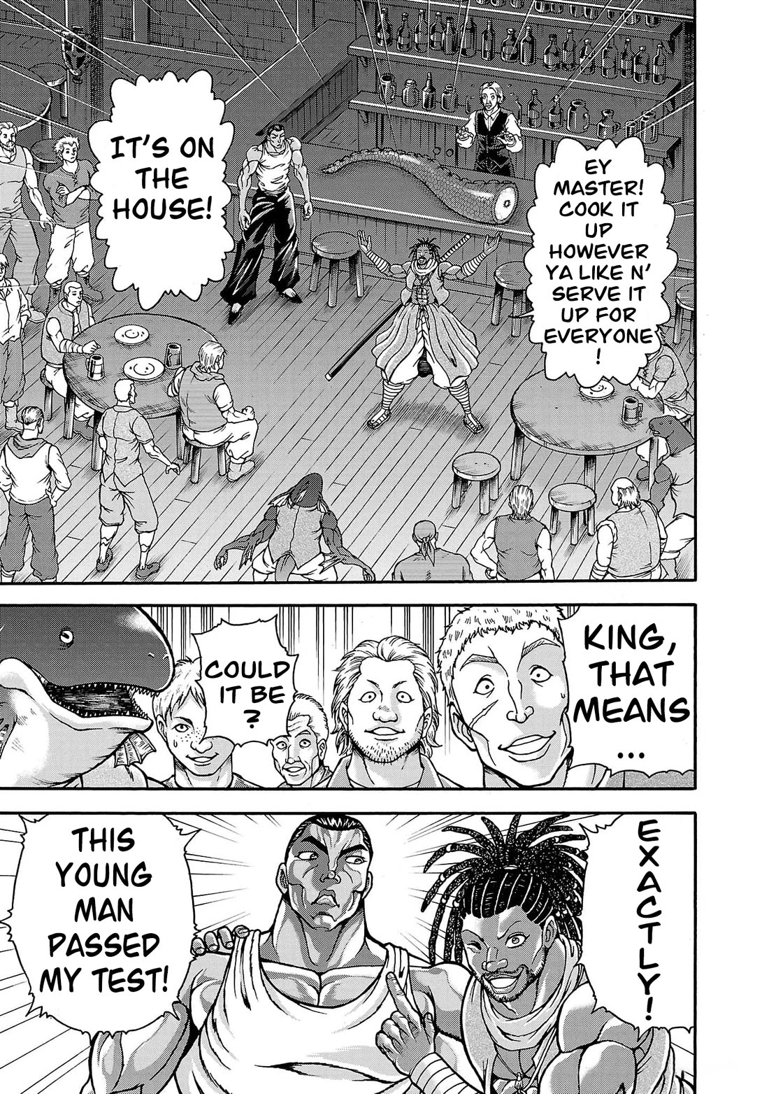 Baki Side Story - Retsu Kaioh Doesn't Mind Even if it's in another World Chapter 65 page 8 - Chapter 65: Name
