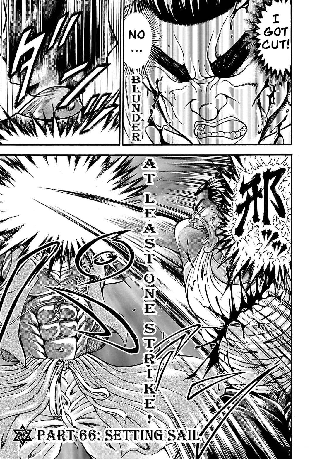 Baki Side Story - Retsu Kaioh Doesn't Mind Even if it's in another World Chapter 66 page 1 - Chapter 66: Setting sail
