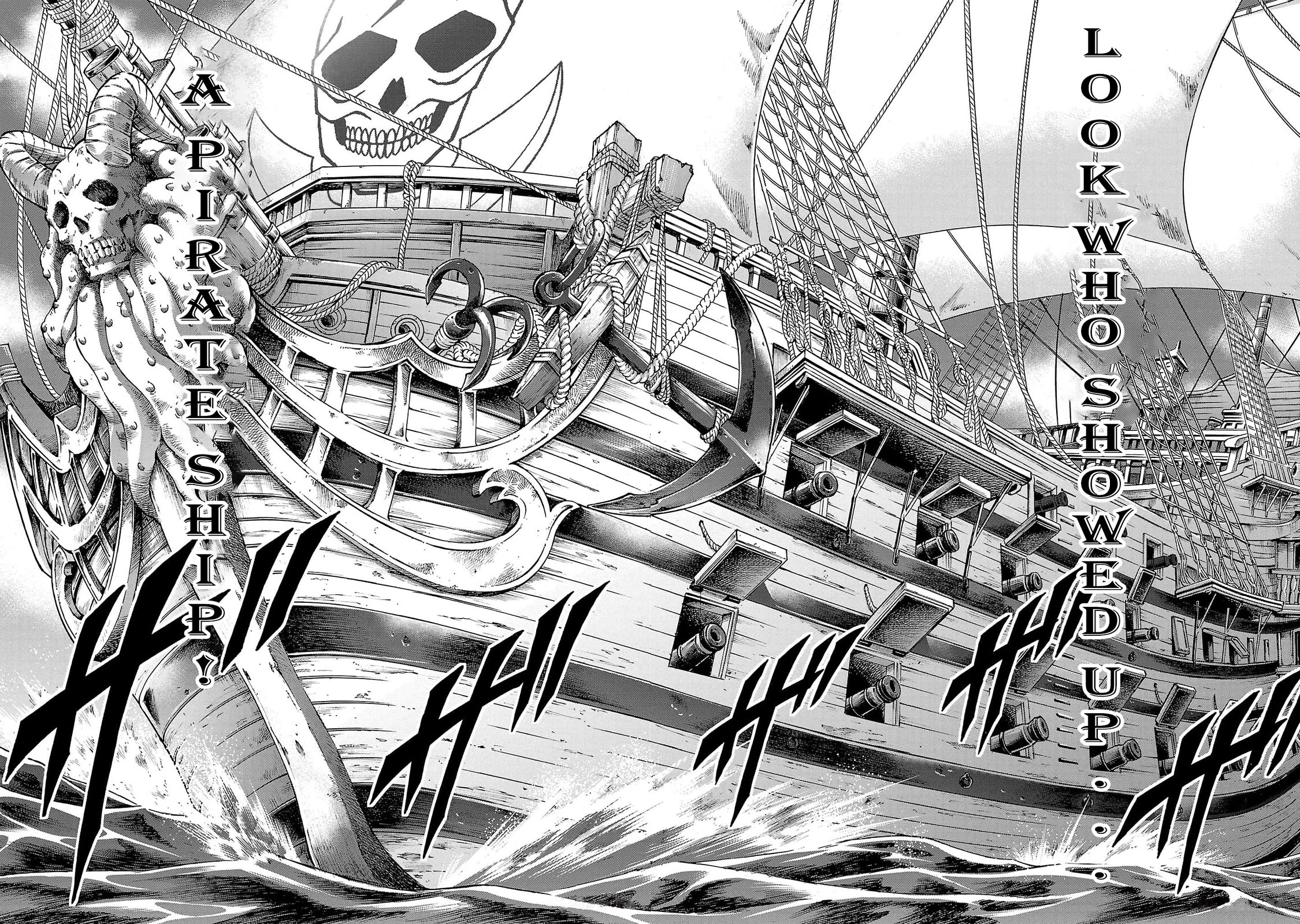 Baki Side Story - Retsu Kaioh Doesn't Mind Even if it's in another World Chapter 66 page 17 - Chapter 66: Setting sail