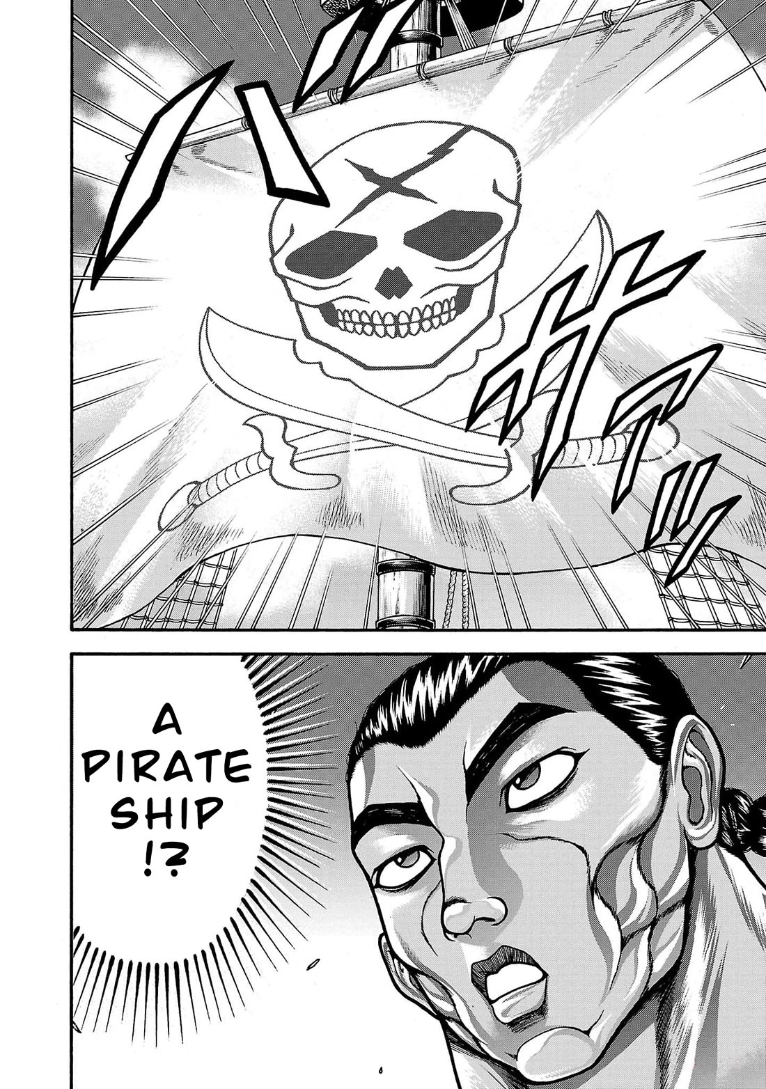 Baki Side Story - Retsu Kaioh Doesn't Mind Even if it's in another World Chapter 66 page 18 - Chapter 66: Setting sail
