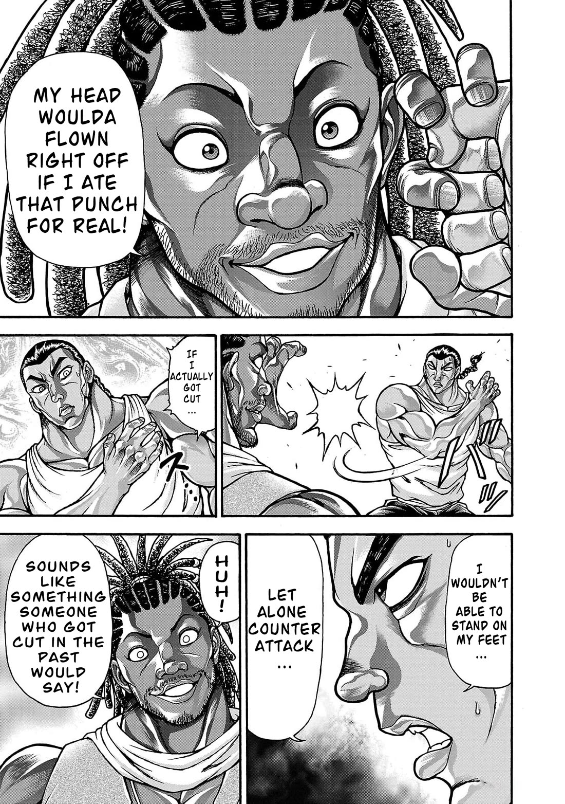 Baki Side Story - Retsu Kaioh Doesn't Mind Even if it's in another World Chapter 66 page 3 - Chapter 66: Setting sail