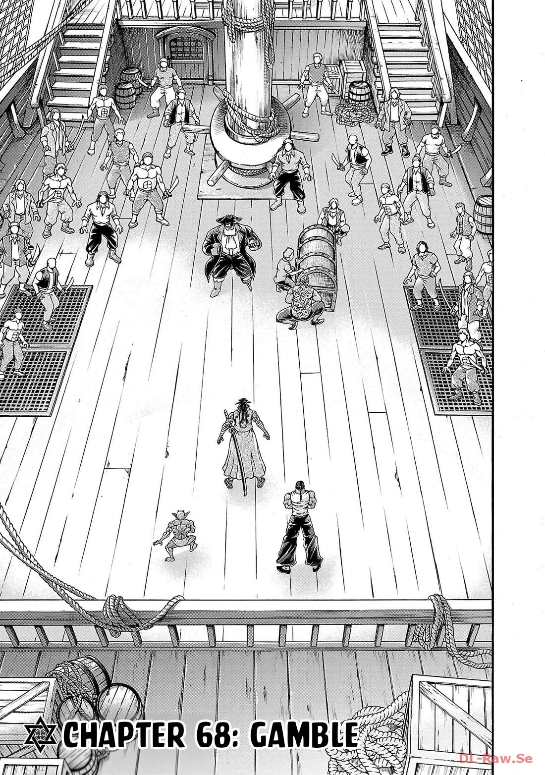 Baki Side Story - Retsu Kaioh Doesn't Mind Even if it's in another World Chapter 68 page 1 - Chapter 68: Gamble