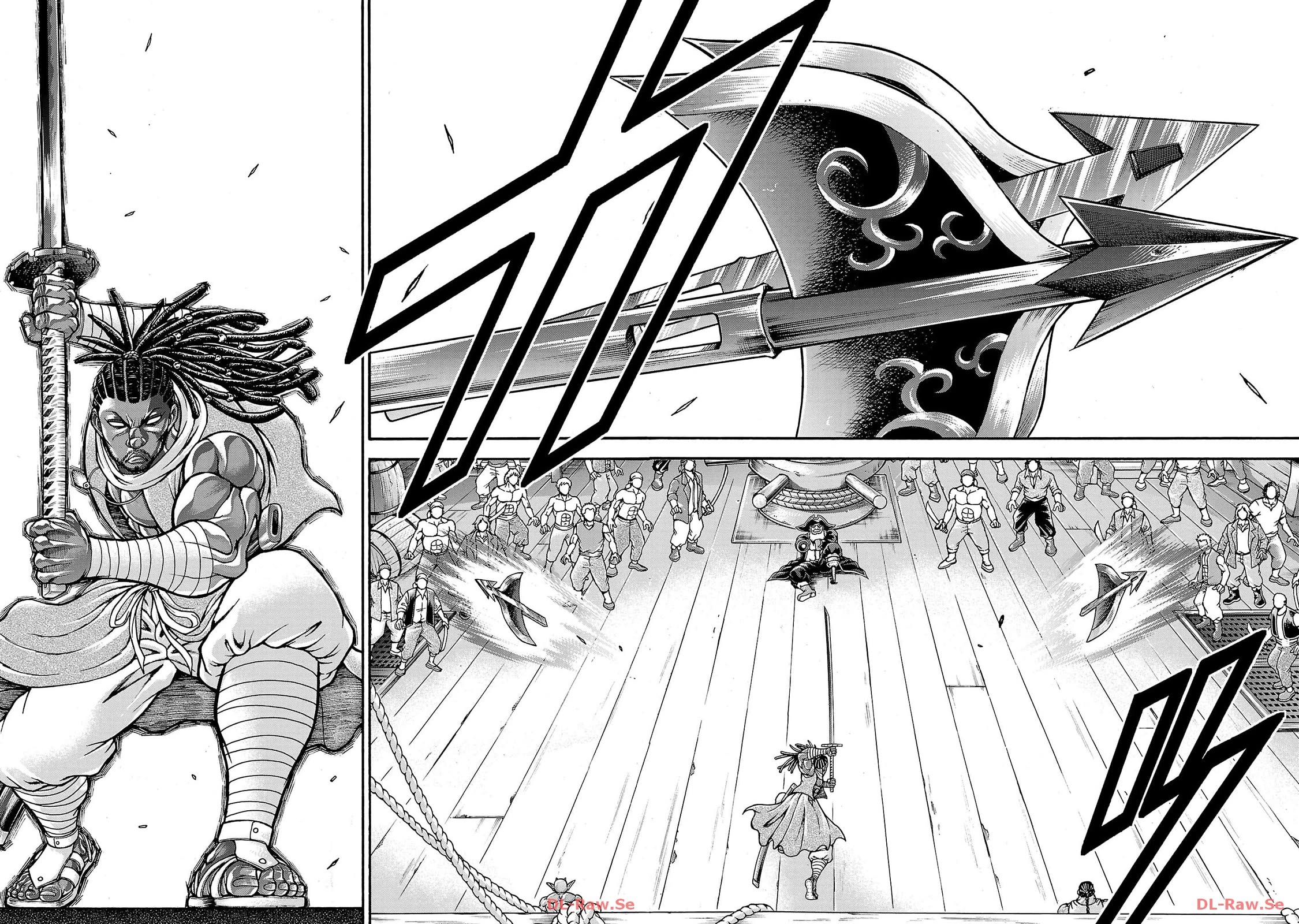 Baki Side Story - Retsu Kaioh Doesn't Mind Even if it's in another World Chapter 68 page 12 - Chapter 68: Gamble