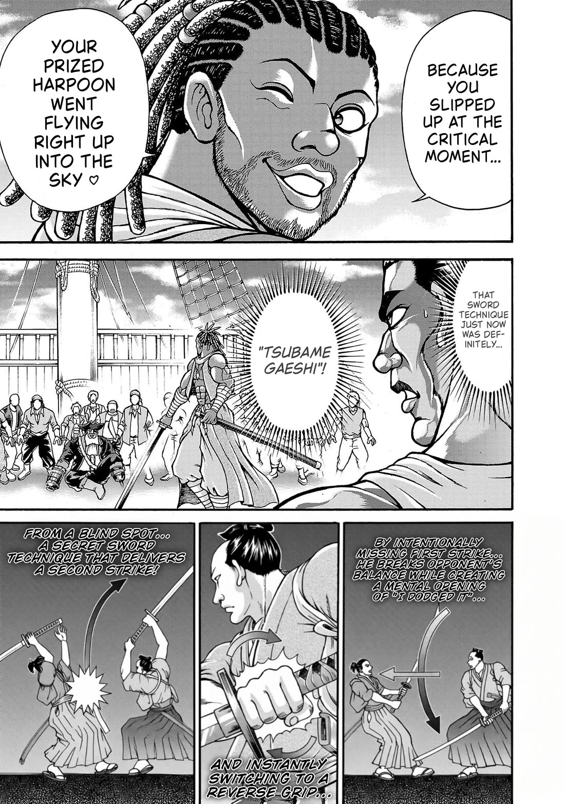 Baki Side Story - Retsu Kaioh Doesn't Mind Even if it's in another World Chapter 68 page 14 - Chapter 68: Gamble
