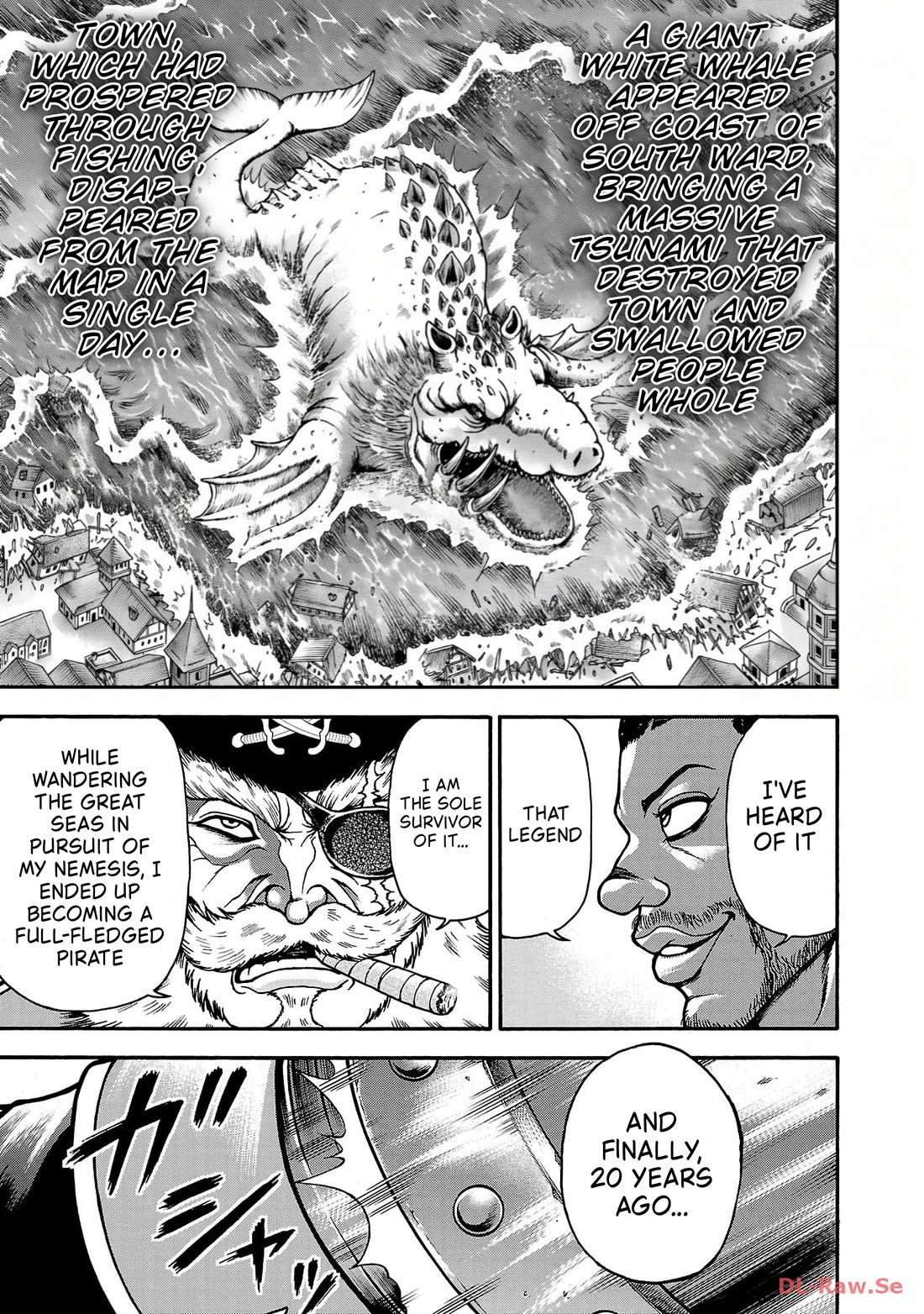 Baki Side Story - Retsu Kaioh Doesn't Mind Even if it's in another World Chapter 68 page 3 - Chapter 68: Gamble