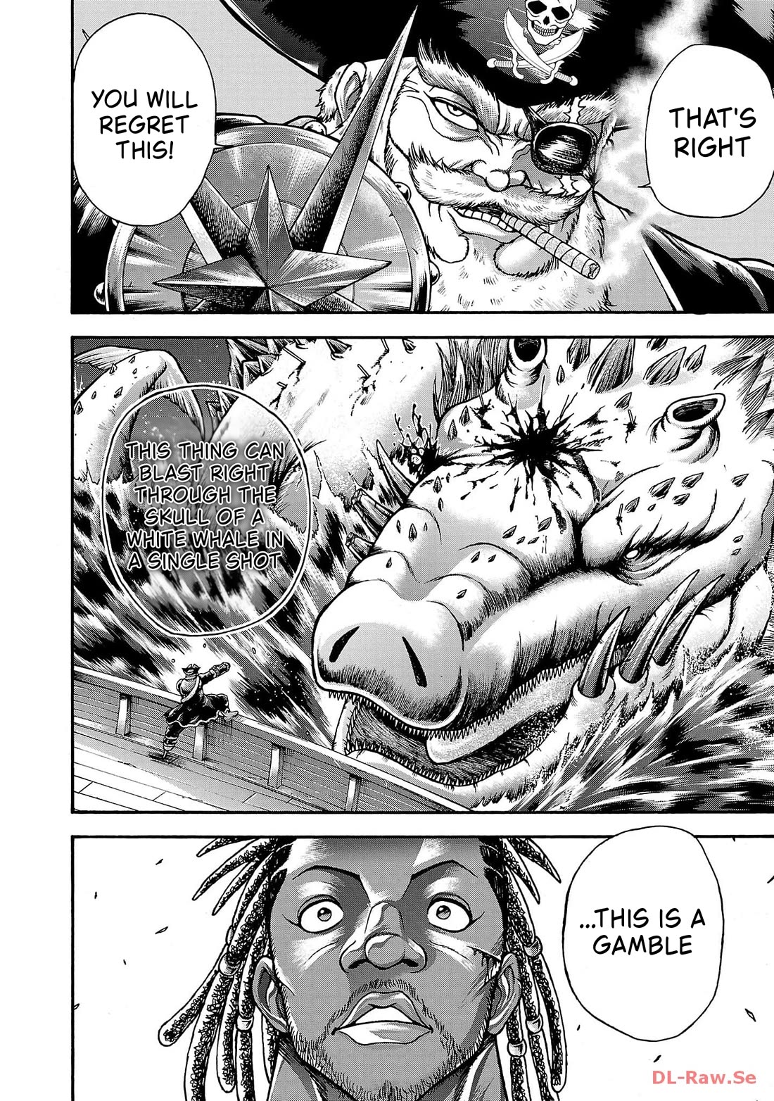 Baki Side Story - Retsu Kaioh Doesn't Mind Even if it's in another World Chapter 68 page 5 - Chapter 68: Gamble