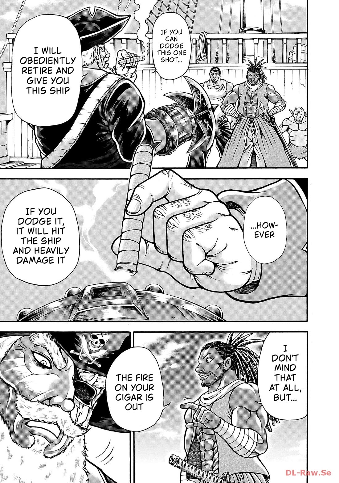 Baki Side Story - Retsu Kaioh Doesn't Mind Even if it's in another World Chapter 68 page 6 - Chapter 68: Gamble