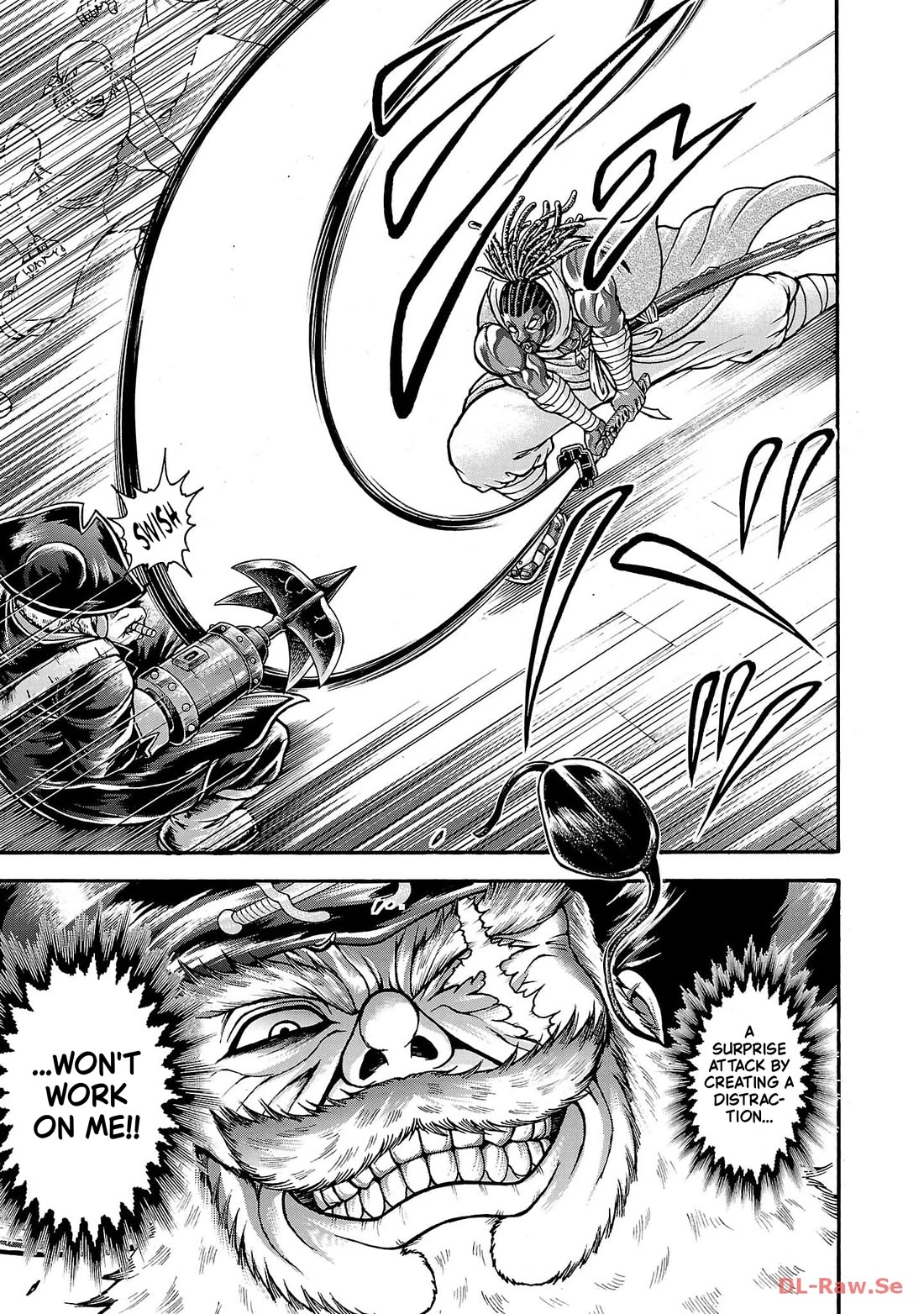 Baki Side Story - Retsu Kaioh Doesn't Mind Even if it's in another World Chapter 68 page 8 - Chapter 68: Gamble
