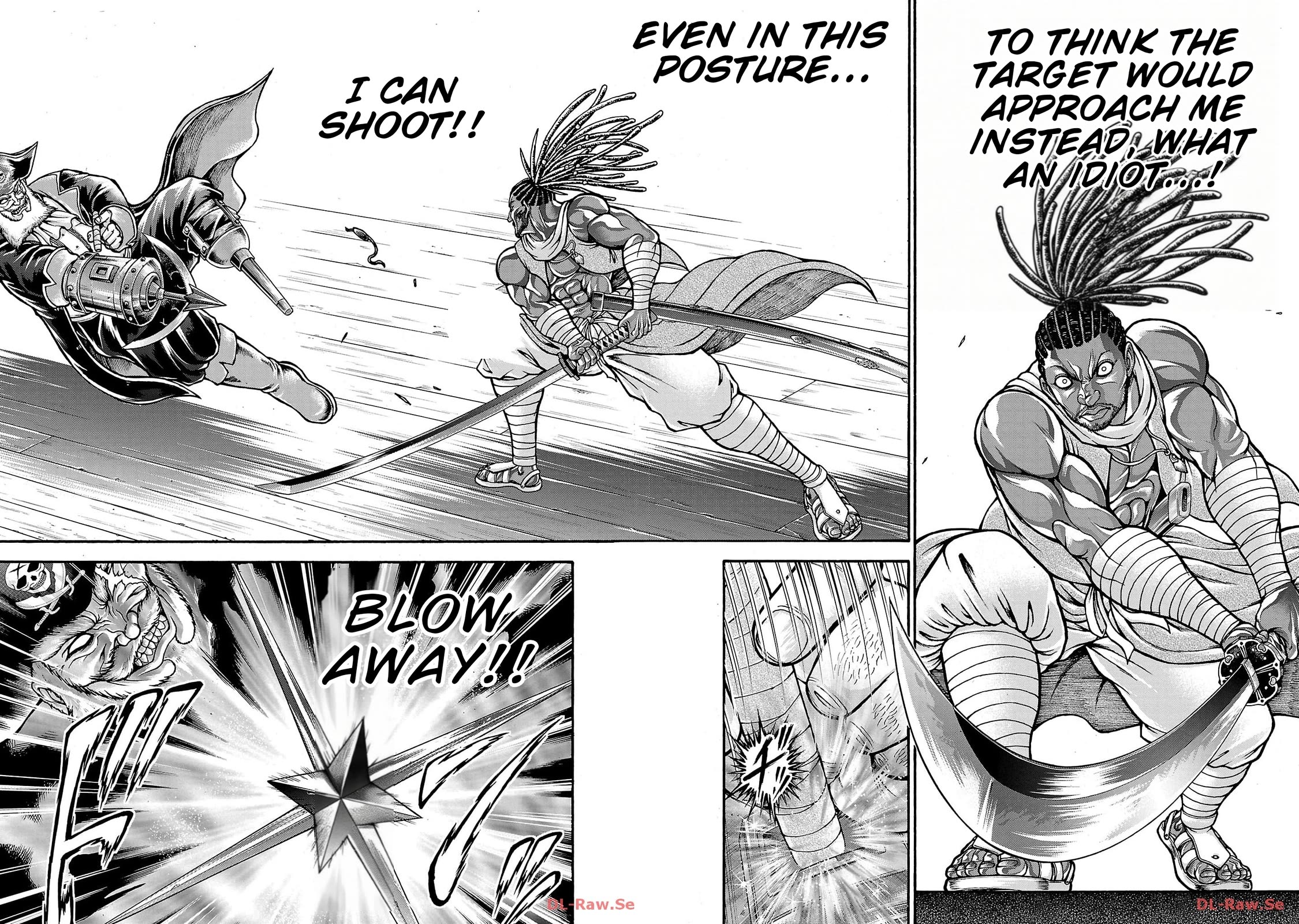 Baki Side Story - Retsu Kaioh Doesn't Mind Even if it's in another World Chapter 68 page 9 - Chapter 68: Gamble