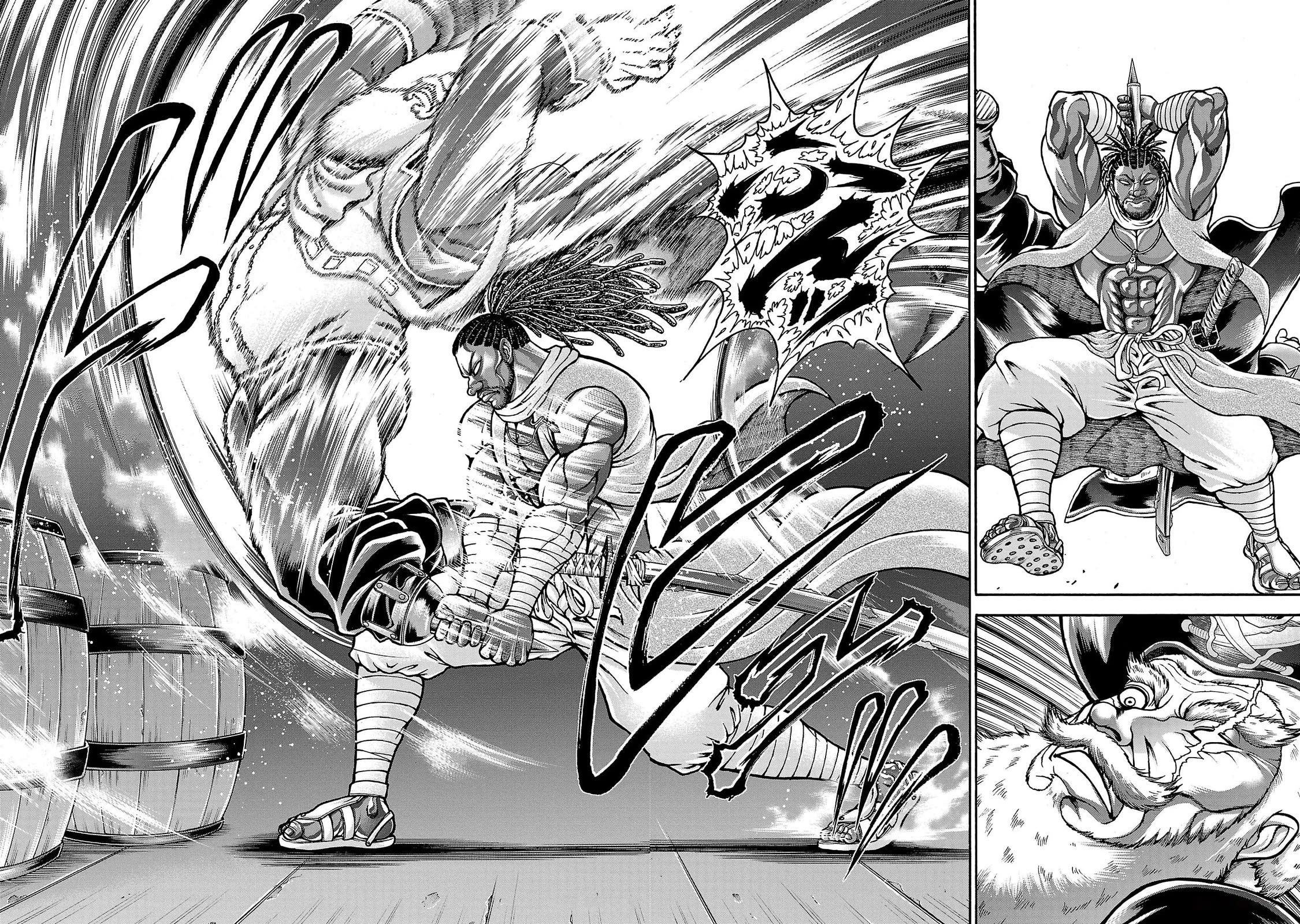 Baki Side Story - Retsu Kaioh Doesn't Mind Even if it's in another World Chapter 69 page 6 - Chapter 69: Owner