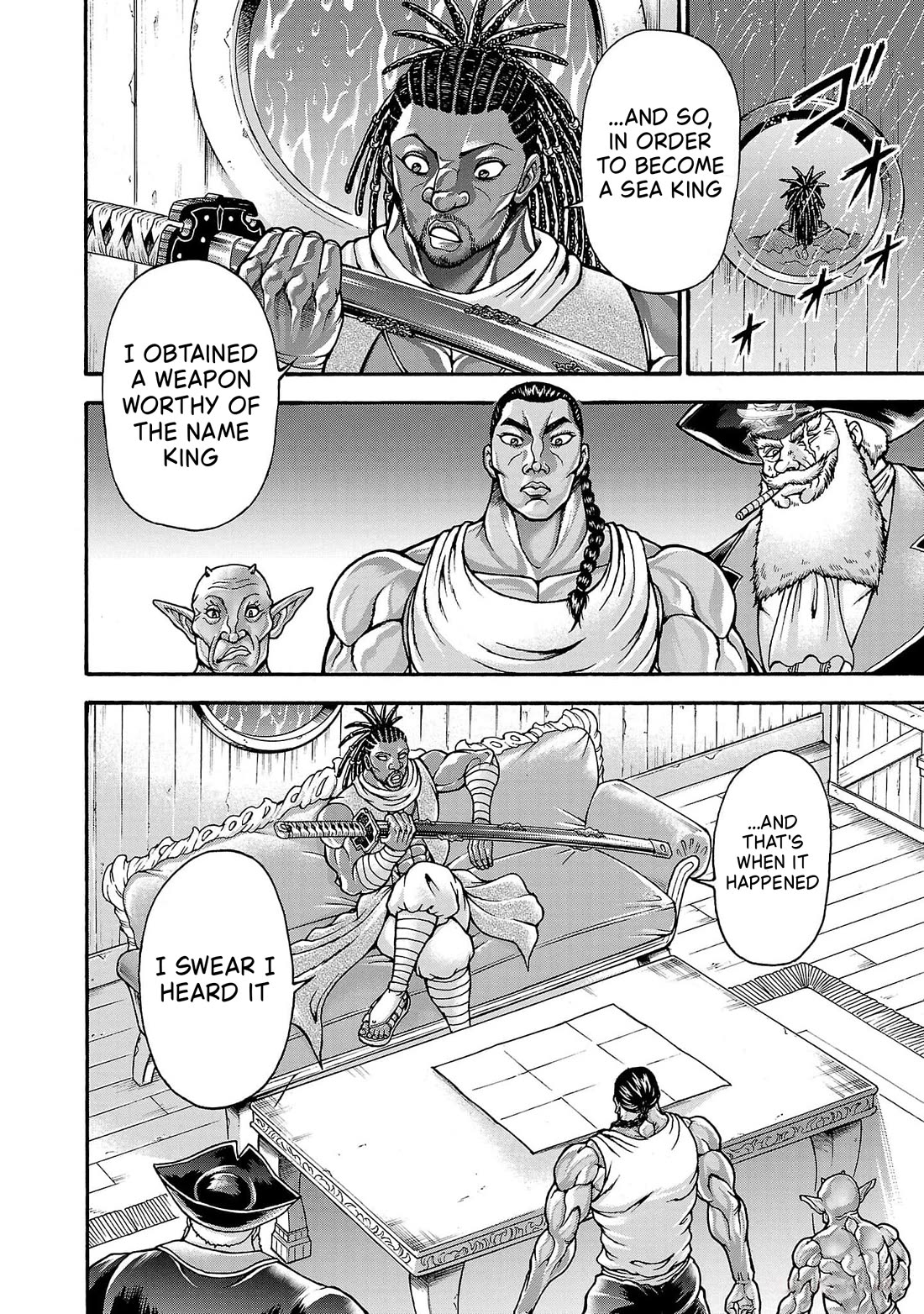 Baki Side Story - Retsu Kaioh Doesn't Mind Even if it's in another World Chapter 70 page 15 - Chapter 70: Monohoshizao
