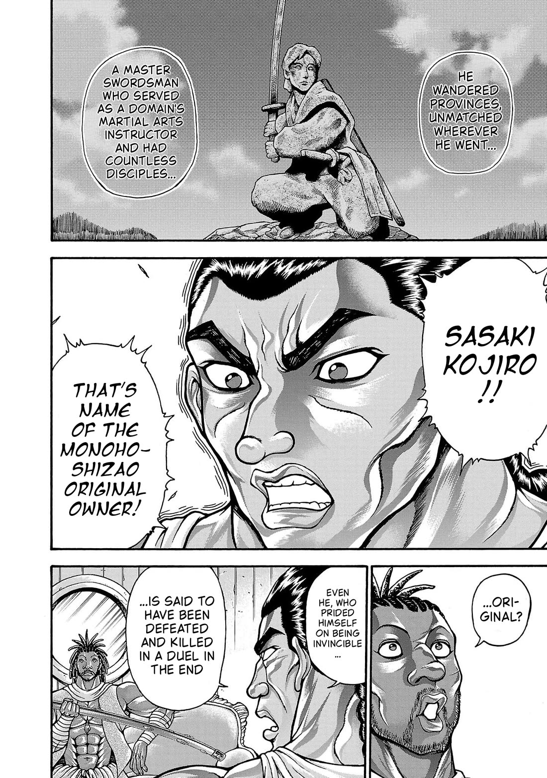 Baki Side Story - Retsu Kaioh Doesn't Mind Even if it's in another World Chapter 70 page 17 - Chapter 70: Monohoshizao
