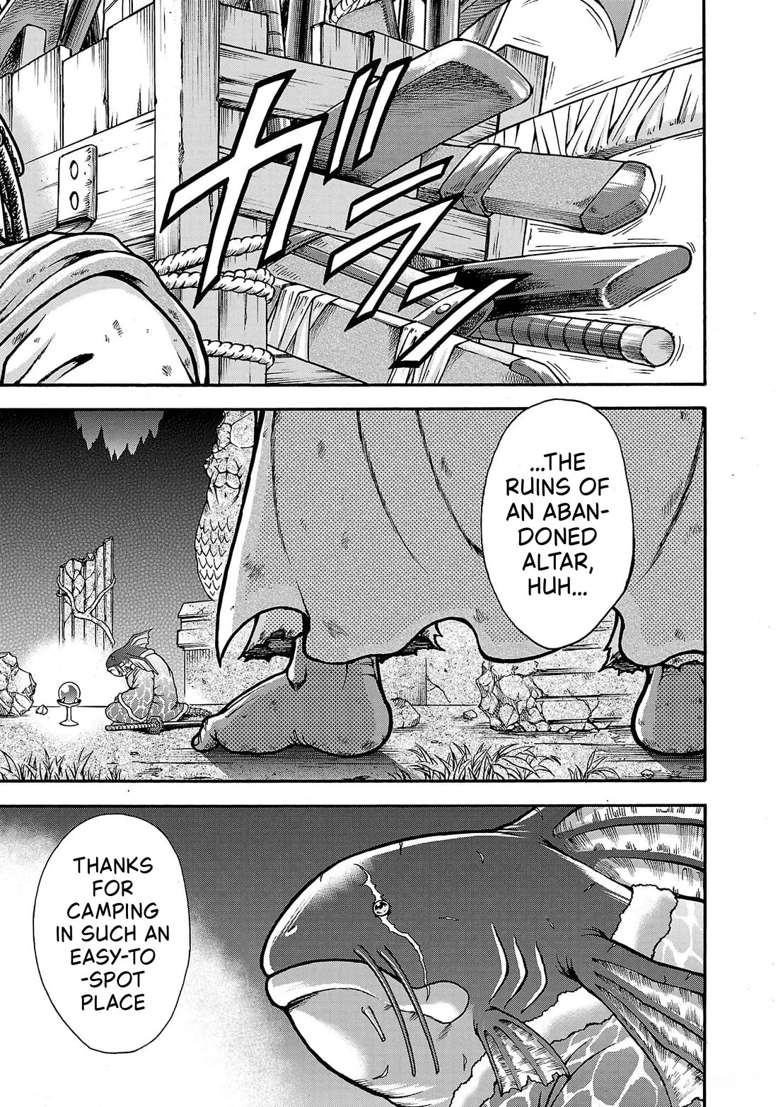 Baki Side Story - Retsu Kaioh Doesn't Mind Even if it's in another World Chapter 70 page 3 - Chapter 70: Monohoshizao
