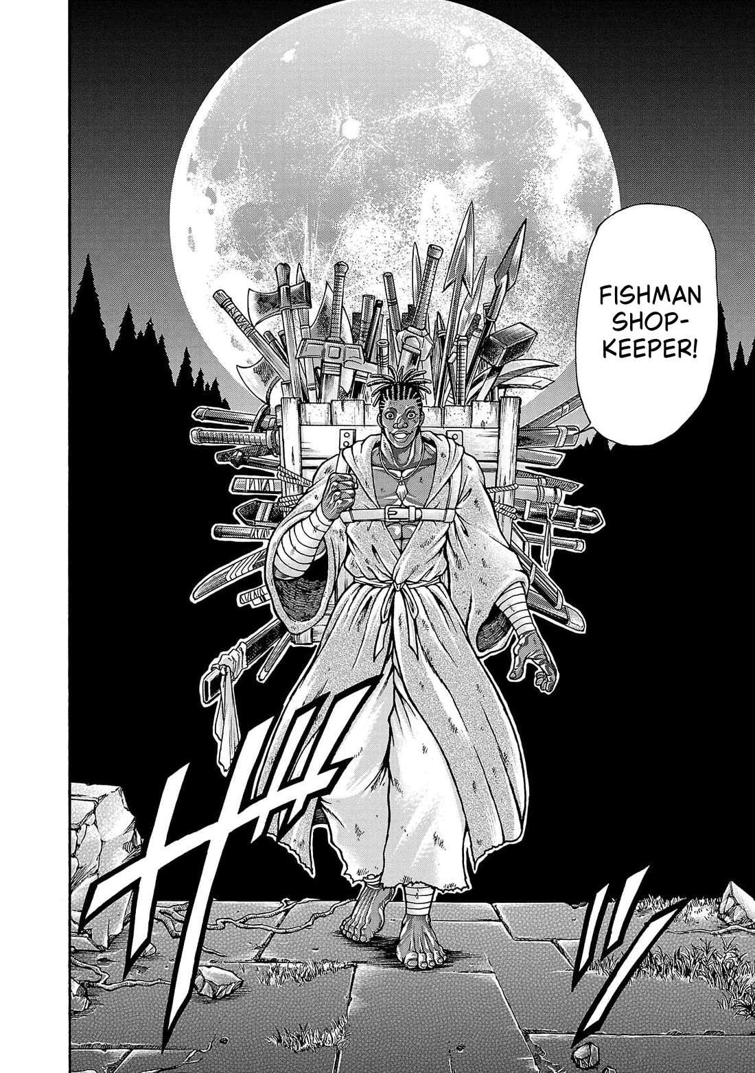 Baki Side Story - Retsu Kaioh Doesn't Mind Even if it's in another World Chapter 70 page 4 - Chapter 70: Monohoshizao