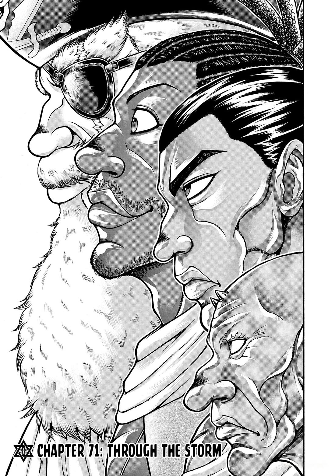 Baki Side Story - Retsu Kaioh Doesn't Mind Even if it's in another World Chapter 71 page 1 - Chapter 71: Through the storm