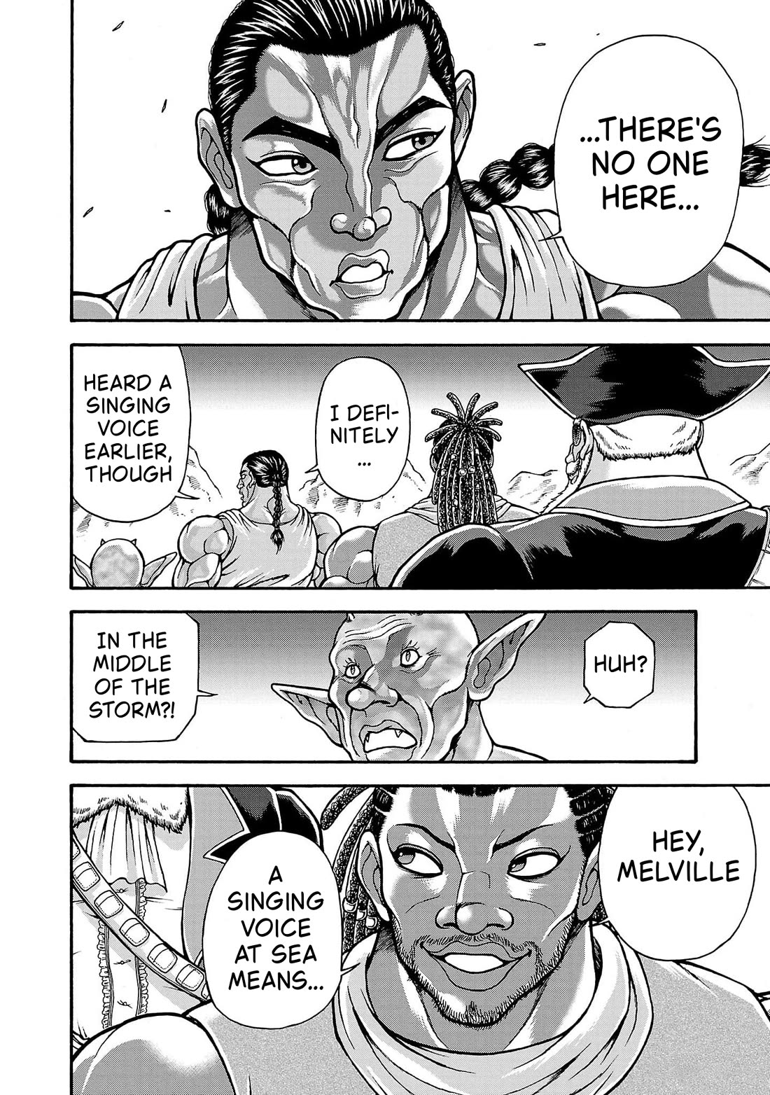 Baki Side Story - Retsu Kaioh Doesn't Mind Even if it's in another World Chapter 71 page 11 - Chapter 71: Through the storm