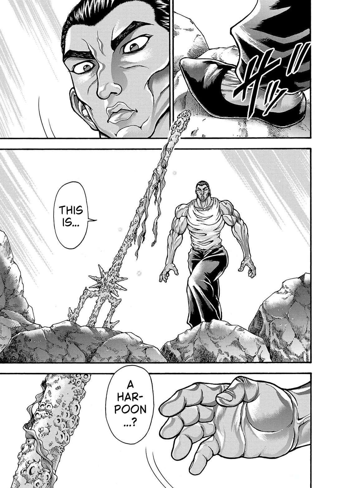 Baki Side Story - Retsu Kaioh Doesn't Mind Even if it's in another World Chapter 71 page 14 - Chapter 71: Through the storm