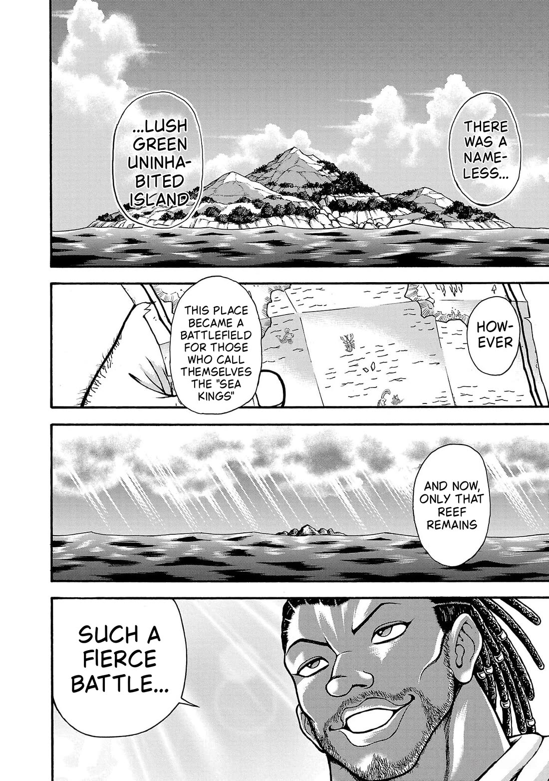 Baki Side Story - Retsu Kaioh Doesn't Mind Even if it's in another World Chapter 71 page 7 - Chapter 71: Through the storm
