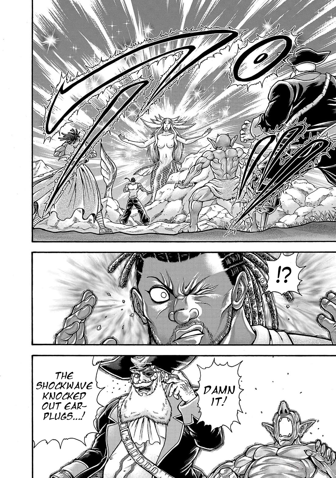 Baki Side Story - Retsu Kaioh Doesn't Mind Even if it's in another World Chapter 72 page 2 - Chapter 72: Siren