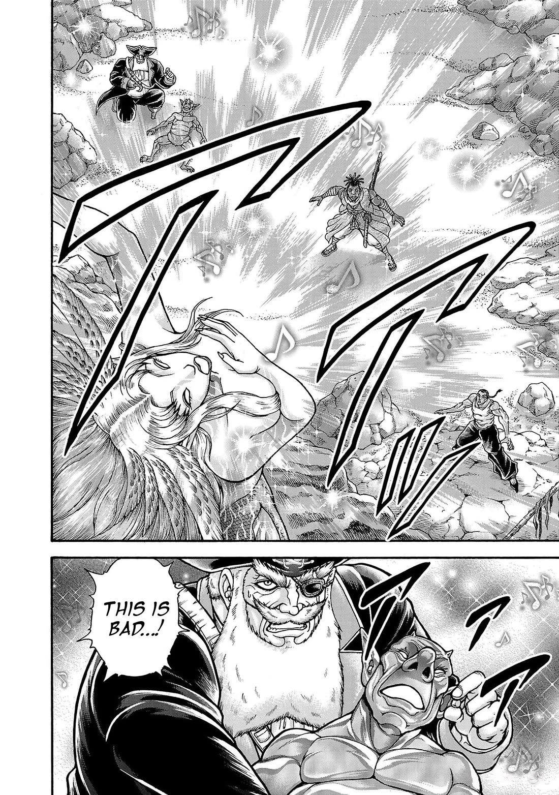 Baki Side Story - Retsu Kaioh Doesn't Mind Even if it's in another World Chapter 72 page 4 - Chapter 72: Siren
