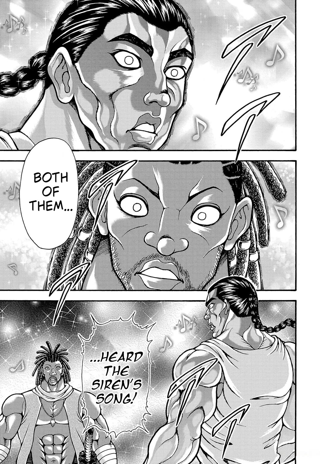 Baki Side Story - Retsu Kaioh Doesn't Mind Even if it's in another World Chapter 72 page 5 - Chapter 72: Siren