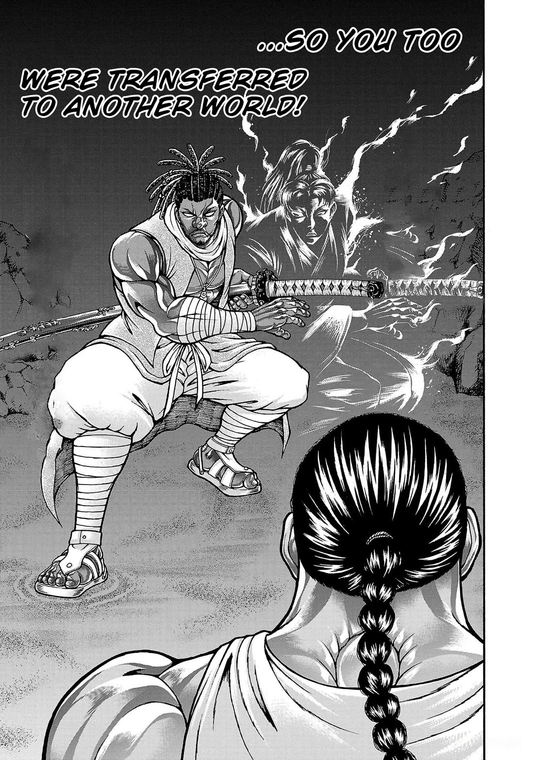 Baki Side Story - Retsu Kaioh Doesn't Mind Even if it's in another World Chapter 72 page 7 - Chapter 72: Siren