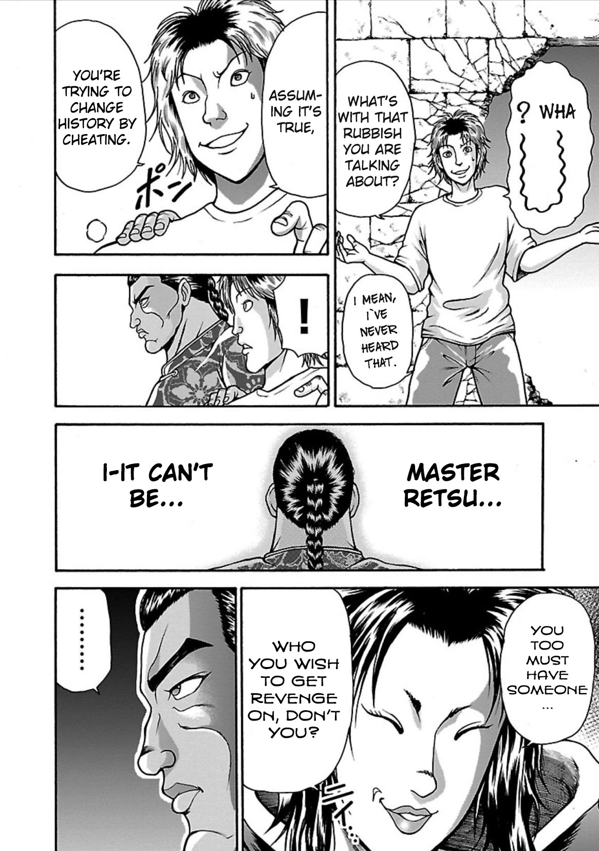 Baki Side Story - Retsu Kaioh Doesn't Mind Even if it's in another World Chapter 8 page 13 - Chapter 8: Struggler