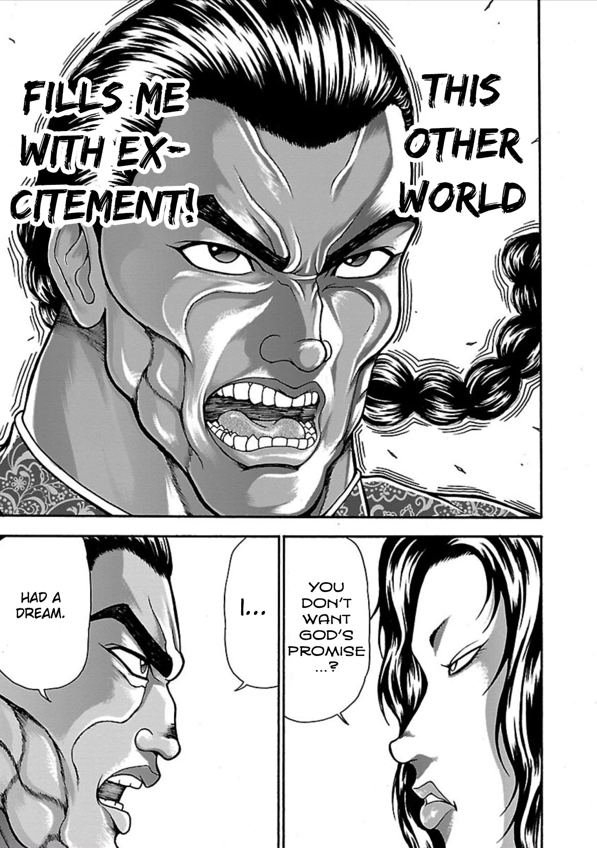 Baki Side Story - Retsu Kaioh Doesn't Mind Even if it's in another World Chapter 8 page 16 - Chapter 8: Struggler