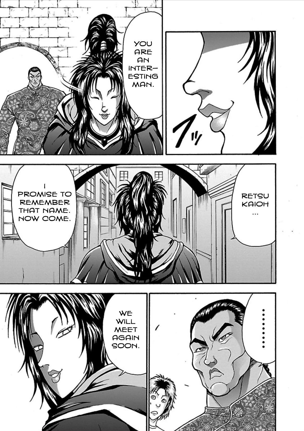 Baki Side Story - Retsu Kaioh Doesn't Mind Even if it's in another World Chapter 8 page 20 - Chapter 8: Struggler