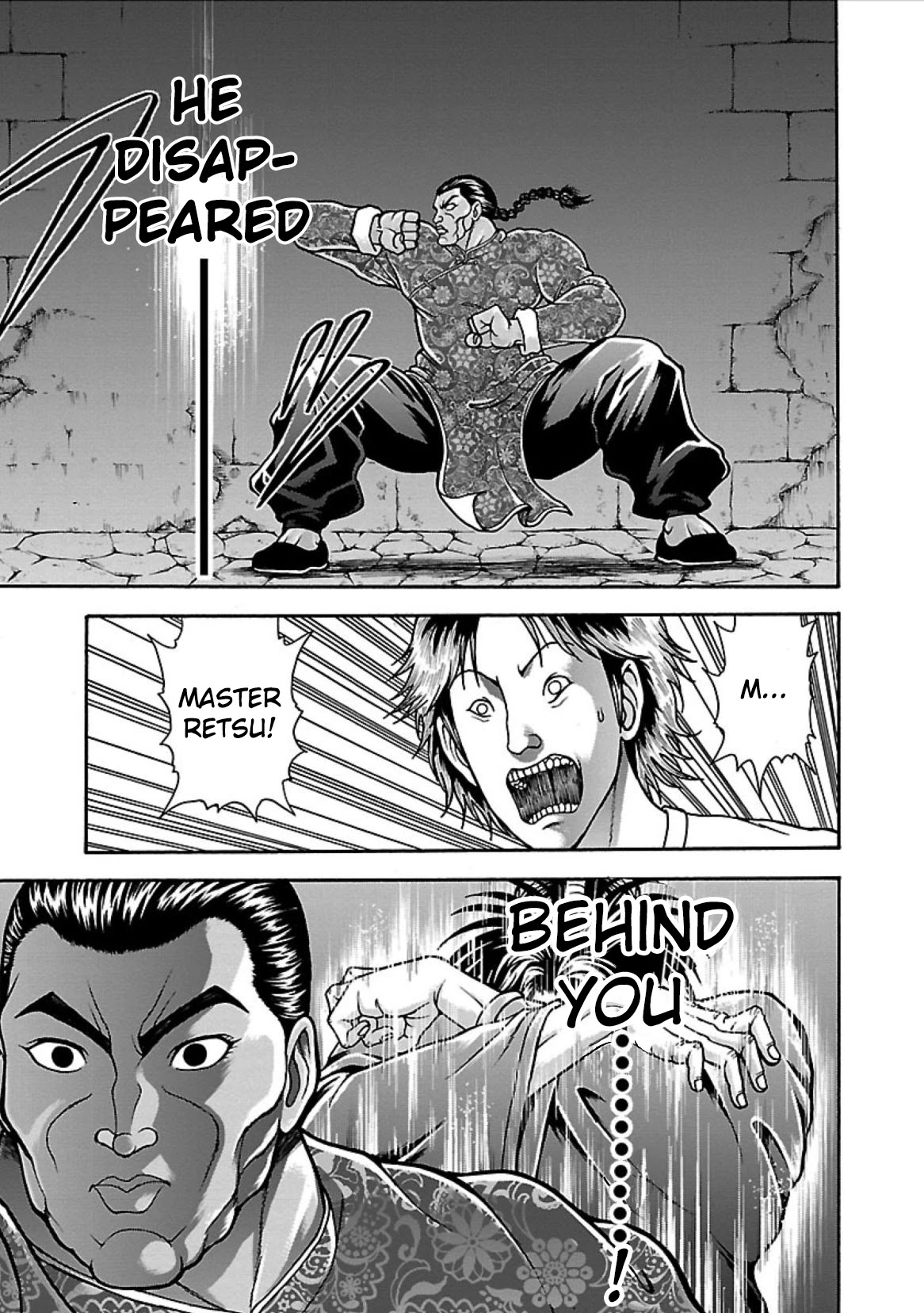 Baki Side Story - Retsu Kaioh Doesn't Mind Even if it's in another World Chapter 8 page 3 - Chapter 8: Struggler