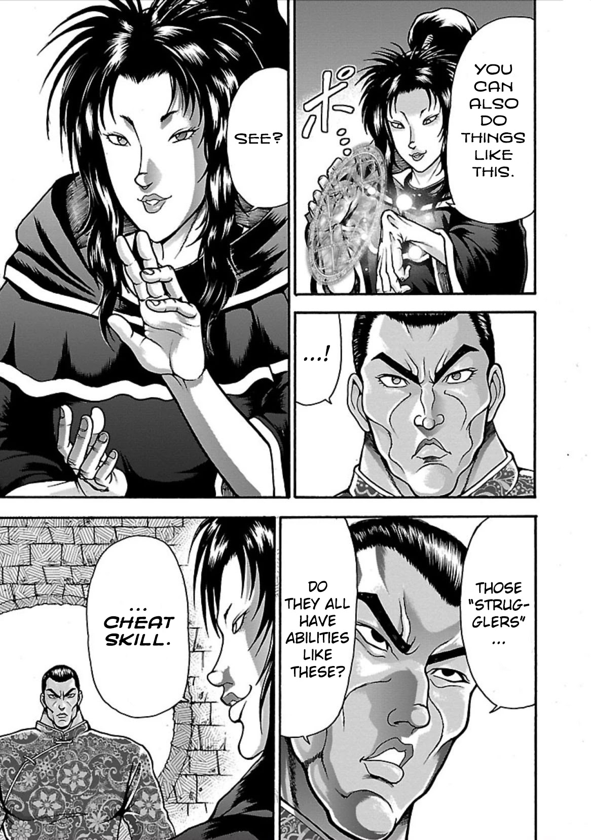 Baki Side Story - Retsu Kaioh Doesn't Mind Even if it's in another World Chapter 8 page 9 - Chapter 8: Struggler
