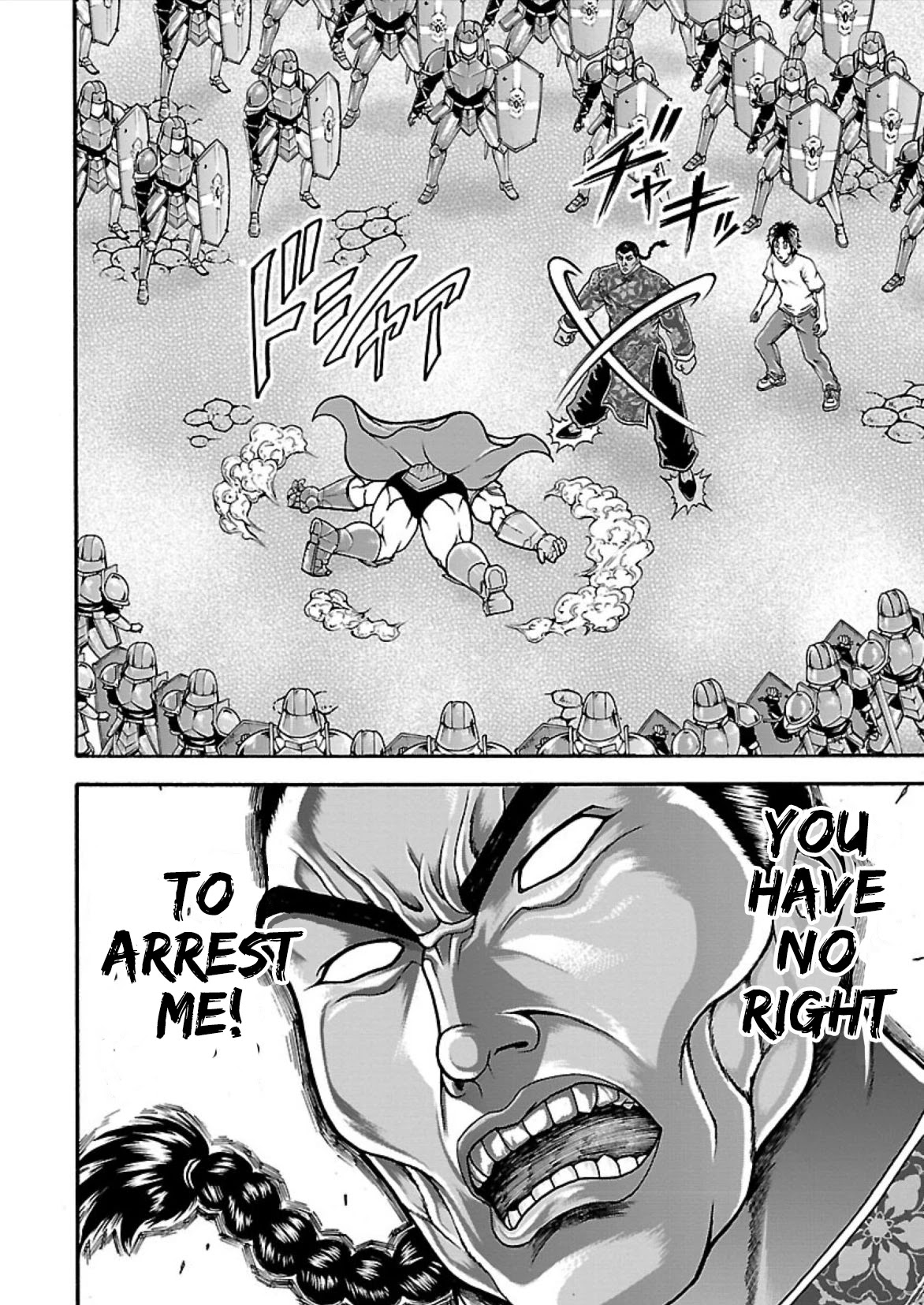 Baki Side Story - Retsu Kaioh Doesn't Mind Even if it's in another World Chapter 9 page 24 - Chapter 9: The Kingsguard