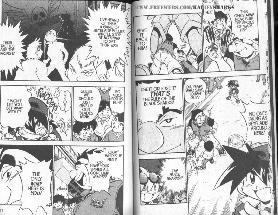 Bakuden Shoot Beyblade Chapter 1.0-5 page 18 - Vol.1 Chapter 0.5
