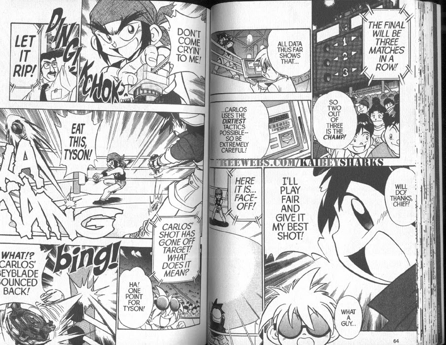 Bakuden Shoot Beyblade Chapter 1.1 page 11 - Vol.1 Chapter 1