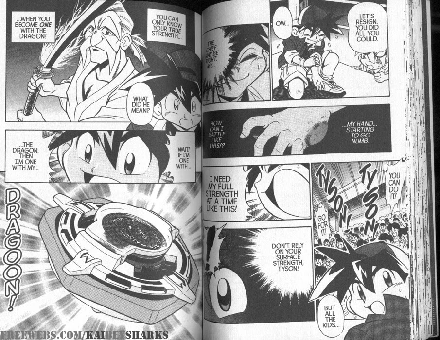 Bakuden Shoot Beyblade Chapter 1.1 page 13 - Vol.1 Chapter 1