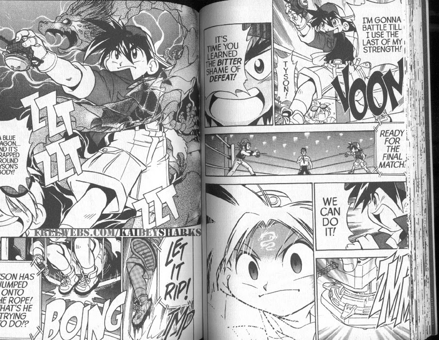 Bakuden Shoot Beyblade Chapter 1.1 page 14 - Vol.1 Chapter 1