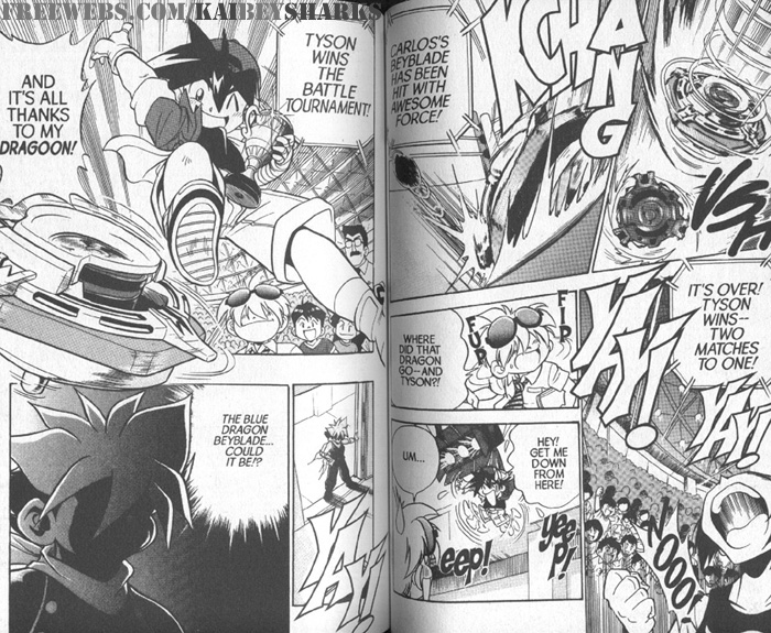 Bakuden Shoot Beyblade Chapter 1.1 page 16 - Vol.1 Chapter 1