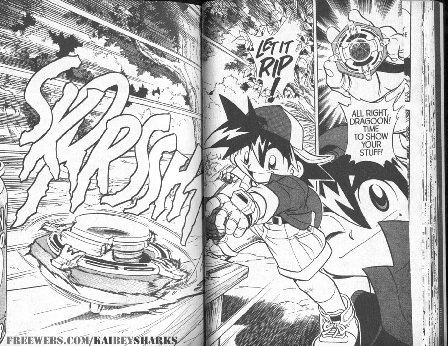 Bakuden Shoot Beyblade Chapter 1.1 page 2 - Vol.1 Chapter 1