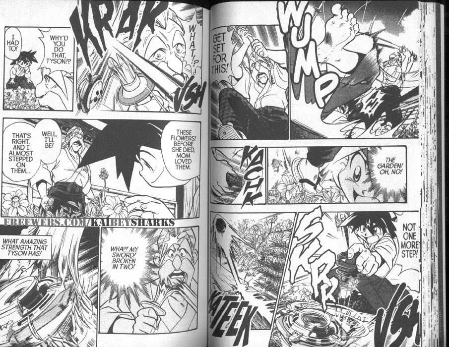 Bakuden Shoot Beyblade Chapter 1.1 page 5 - Vol.1 Chapter 1