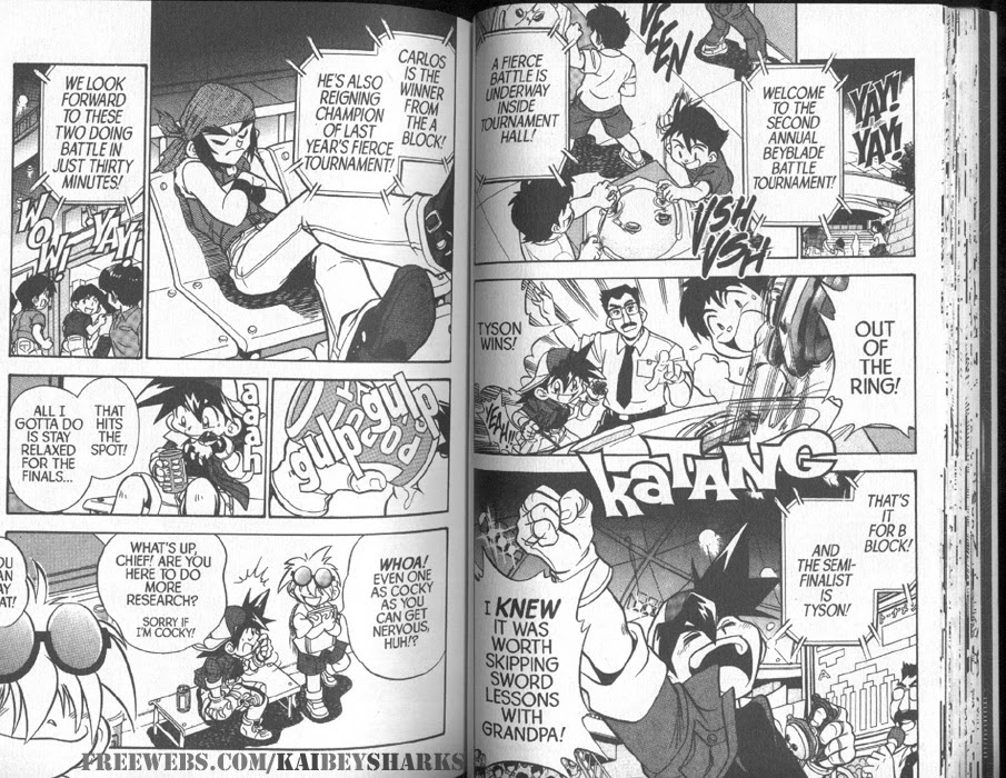 Bakuden Shoot Beyblade Chapter 1.1 page 7 - Vol.1 Chapter 1
