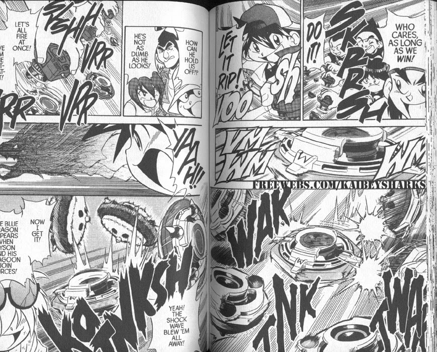 Bakuden Shoot Beyblade Chapter 1.2 page 10 - Vol.1 Chapter 2