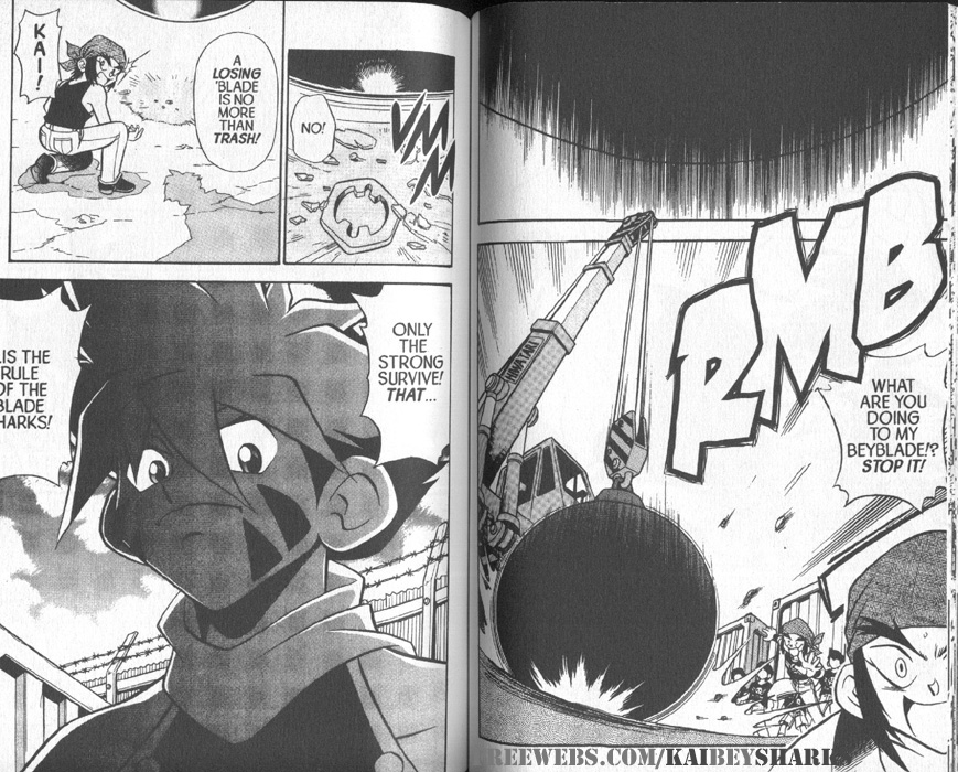 Bakuden Shoot Beyblade Chapter 1.2 page 2 - Vol.1 Chapter 2