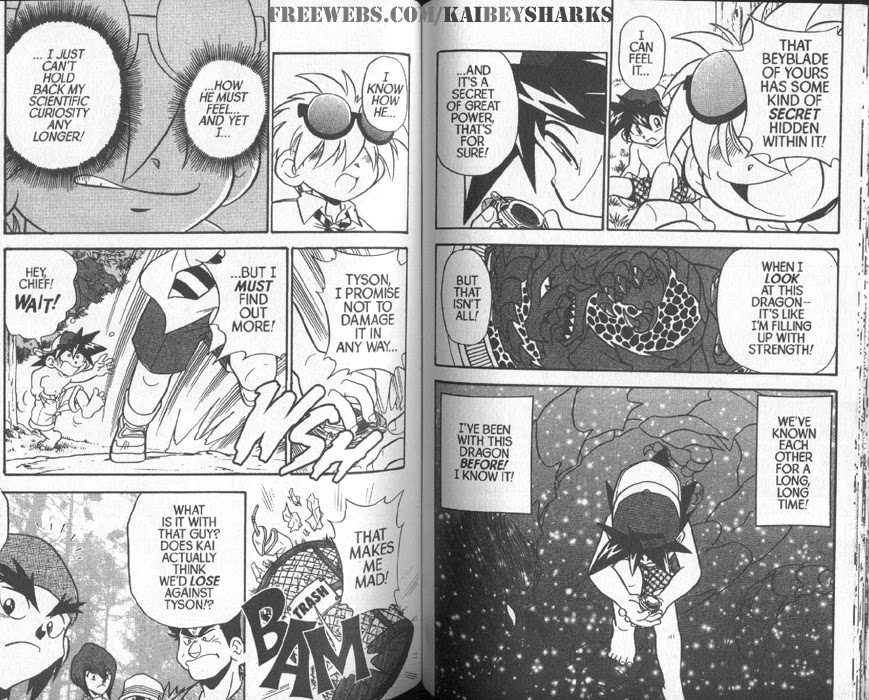 Bakuden Shoot Beyblade Chapter 1.2 page 5 - Vol.1 Chapter 2