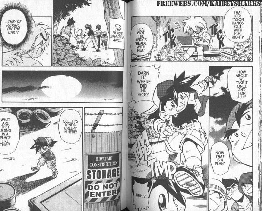 Bakuden Shoot Beyblade Chapter 1.2 page 6 - Vol.1 Chapter 2
